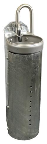 Drinkbak model 1230 inox 3/4" met staander 60 cm