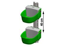Hoogteverstelling inox