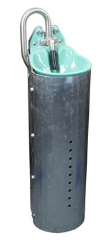 Stalen staander voor model 25 R 80 cm.