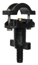 Aanboorzadel kunststof  1" met afneembare tule