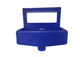 AB overstort blauw