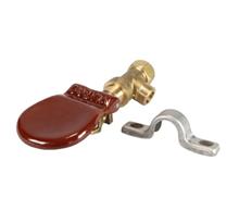 Ventiel ¾" met klep en beugel