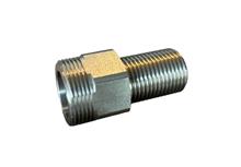 Aansluitdeel inox doorlaat Ø 2,5 mm