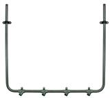 Inox doorvoerbuis 1/2" 4 uitg. bi dr. horz