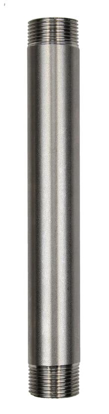 Inox aansluitbuis 3/4" 50 cm. bu/bu