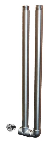 Ringleiding aansluit set 3/4" voor 130.615x