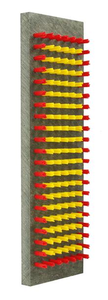 Wand / schuurborstel 50 x 15 cm. Klein KORTHARIG