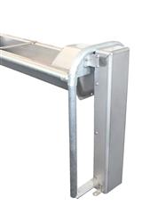 Bijtbescherming kantelbare drinkbak onder, inox