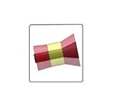 KM Horizontale borstel 55 cm geel rood
