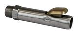 Stieren/Kalveren bijtnippel inox  1/2