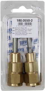 Stiftnippel model 550 1/2"" bi. (2 st./blister)