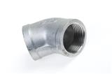RVS knie 1/2" 45° bi/bi