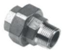 Inox koppeling bi/bu 1/2"