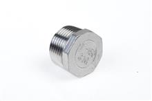 Inox afsluitplug 1 1/2"