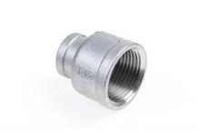 Inox verloopsok 3/8" -  1/4"