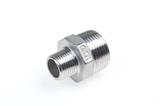 Inox verloopnippel 3/4" - 1/2