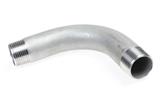 Inox lange bocht 1/2" 90 gr.