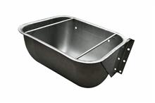 RVS Paardenvoerbak groot