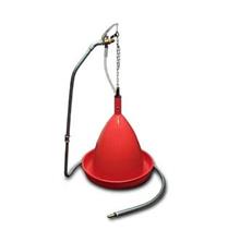 Pluimvee drinktoren rood automatisch