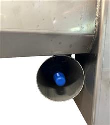 RVS borstelhouder met Polyester borstel