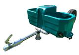 Mobiele wagen met weidedrinkbak 80 ltr MWT80