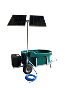 Animal Solar weidedrinkbak 1000 ltr. bronpomp /wagen/2pan