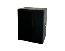 Tank rechthoekig zwart 50 ltr zonder deksel