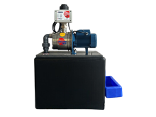 Breektank 50 ltr. met PLJ3/80 en presflo