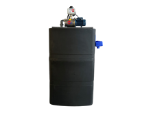 Breektank 500 ltr. met PLJ4/80 en presflo multi