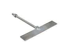 Roosteranker inox M10 x 250 met moer en ring