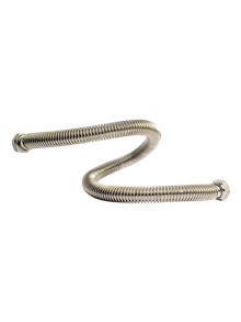 Flexibele uitrekbare inox slang 1" bi/bi 50 tot 100 cm.