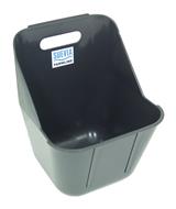Voerbak vierkant 11 ltr.  z.h.